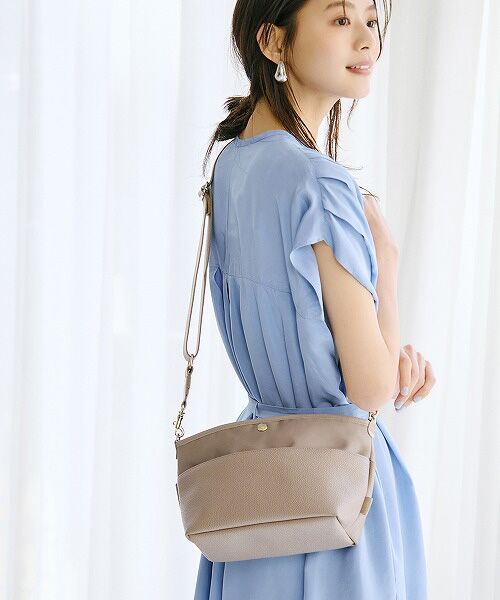 TOPKAPI / トプカピ ショルダーバッグ | 【Breath TOPKAPI】【TOPKAPI × 藤本美貴さんコラボ】スコッチグレイン ショルダーバッグ/マザーズバッグ/撥水 | 詳細5