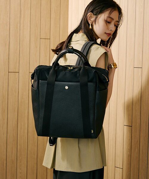 【美品】breath topkapi 2way レザーリュック トートバッグ セール】 【Breath TOPKAPI】【TOPKAPI × 藤本美貴さんコラボ