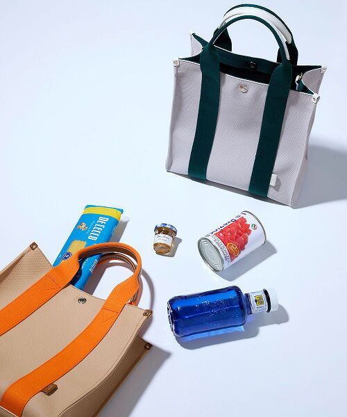 TOPKAPI / トプカピ トートバッグ | 【Breath TOPKAPI】NEO CANVAS ネオキャンバス カラーハンドル ミニ トートバッグ | 詳細18