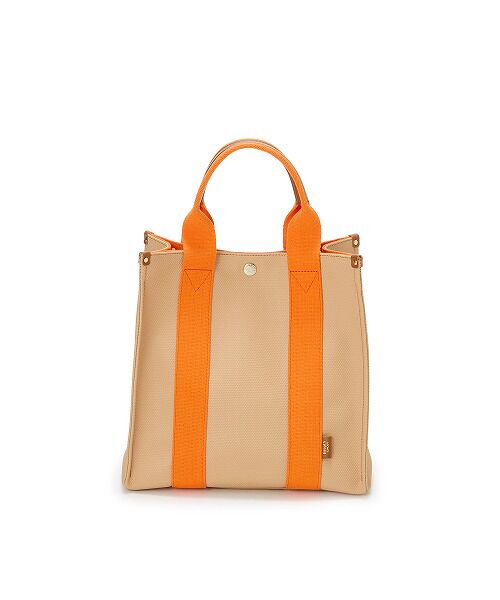 TOPKAPI/トプカピ 【Breath TOPKAPI】NEO CANVAS ネオキャンバス カラーハンドル ミニ トートバッグ キャメル F TOPKAPI/トプカピ 【Breath TOPKAPI】NEO CANVAS ネオキャンバス カラーハンドル ミニ トートバッグ キャメル F