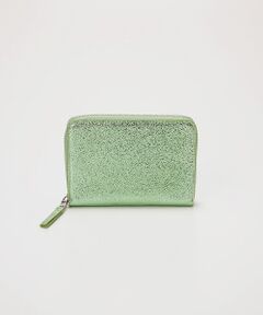 TOPKAPI / トプカピ 財布・コインケース・マネークリップ | 【TREASURE TOPKAPI】ウォッシュド レザー メタリック ラウンドファスナー 二つ折り財布/パスポート対応