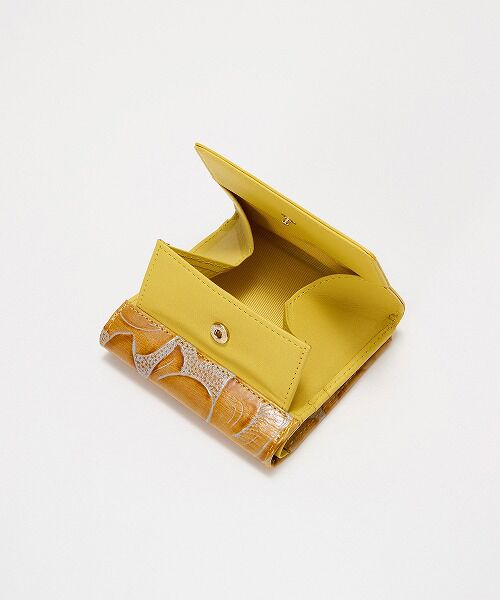 TOPKAPI / トプカピ 財布・コインケース・マネークリップ | 【TREASURE TOPKAPI】ローズエンボス ツヤ レザー 二つ折り財布 | 詳細7