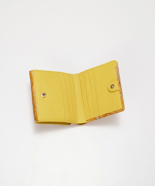 TOPKAPI / トプカピ 財布・コインケース・マネークリップ | 【TREASURE TOPKAPI】ローズエンボス ツヤ レザー 二つ折り財布 | 詳細8