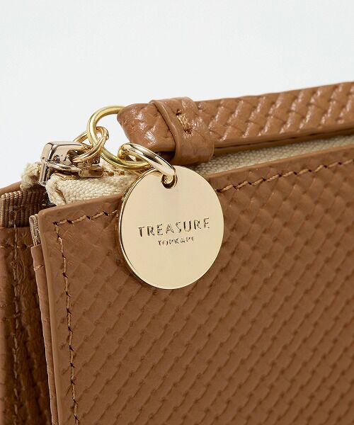 TOPKAPI / トプカピ 財布・コインケース・マネークリップ | 【TREASURE TOPKAPI】クロスエンボス レザー L字ファスナー 長財布 | 詳細10