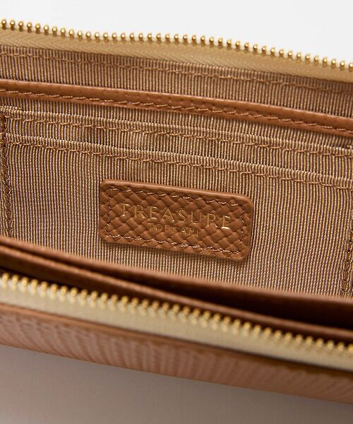 TOPKAPI / トプカピ 財布・コインケース・マネークリップ | 【TREASURE TOPKAPI】クロスエンボス レザー L字ファスナー 長財布 | 詳細11