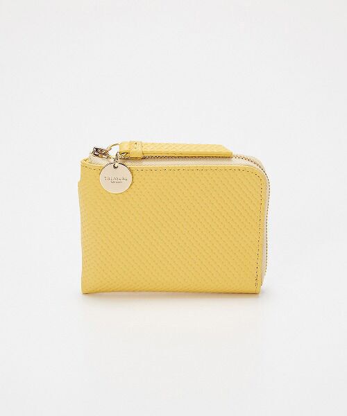 TOPKAPI / トプカピ 財布・コインケース・マネークリップ | 【TREASURE TOPKAPI】クロスエンボス レザー L字ファスナー ミニ 財布 | 詳細3