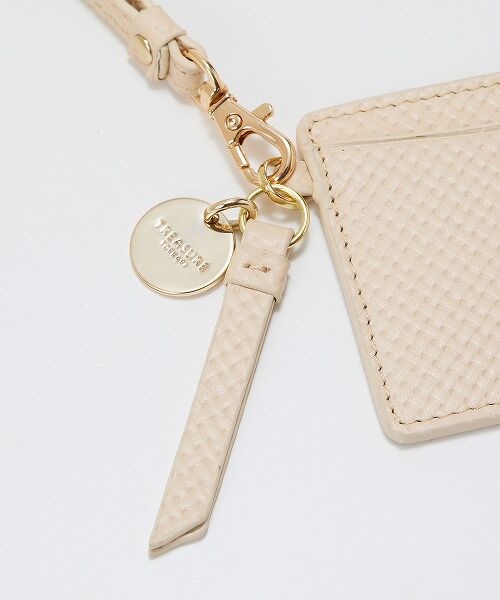 TOPKAPI / トプカピ カードケース・名刺入れ・定期入れ | 【TREASURE TOPKAPI】クロスエンボス レザー パスケース | 詳細2