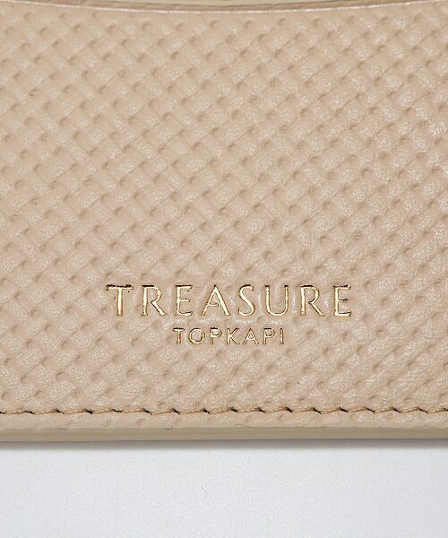 TOPKAPI / トプカピ カードケース・名刺入れ・定期入れ | 【TREASURE TOPKAPI】クロスエンボス レザー パスケース | 詳細3