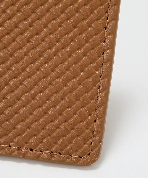 TOPKAPI / トプカピ カードケース・名刺入れ・定期入れ | 【TREASURE TOPKAPI】クロスエンボス レザー パスケース | 詳細6