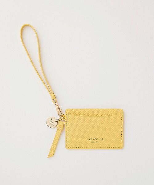 TOPKAPI / トプカピ カードケース・名刺入れ・定期入れ | 【TREASURE TOPKAPI】クロスエンボス レザー パスケース | 詳細8