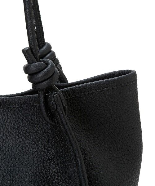 TOPKAPI / トプカピ トートバッグ | 【Breath TOPKAPI】シュリンクレザー ノットハンドル トートバッグ | 詳細1