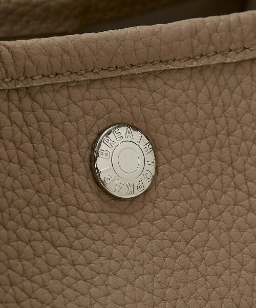 TOPKAPI / トプカピ トートバッグ | 【Breath TOPKAPI】シュリンクレザー ノットハンドル トートバッグ | 詳細10