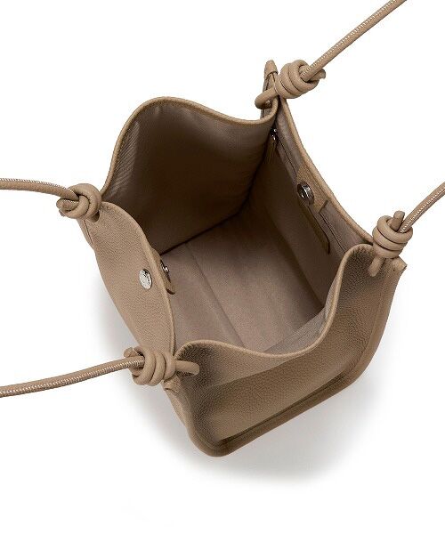 TOPKAPI / トプカピ トートバッグ | 【Breath TOPKAPI】シュリンクレザー ノットハンドル トートバッグ | 詳細12