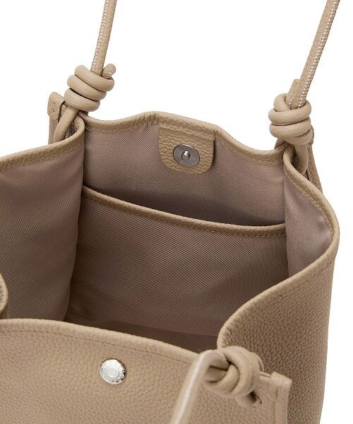 TOPKAPI / トプカピ トートバッグ | 【Breath TOPKAPI】シュリンクレザー ノットハンドル トートバッグ | 詳細15