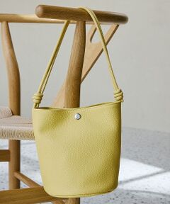 TOPKAPI / トプカピ ショルダーバッグ | 【Breath TOPKAPI】シュリンクレザー ノットハンドル 2way ショルダーバッグ