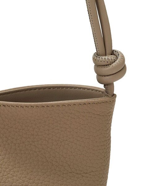 TOPKAPI / トプカピ ショルダーバッグ | 【Breath TOPKAPI】シュリンクレザー ノットハンドル 2way ショルダーバッグ | 詳細6