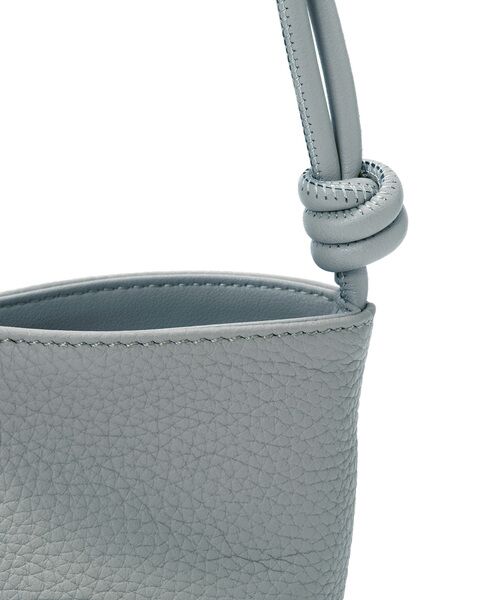 TOPKAPI / トプカピ ショルダーバッグ | 【Breath TOPKAPI】シュリンクレザー ノットハンドル 2way ショルダーバッグ | 詳細8