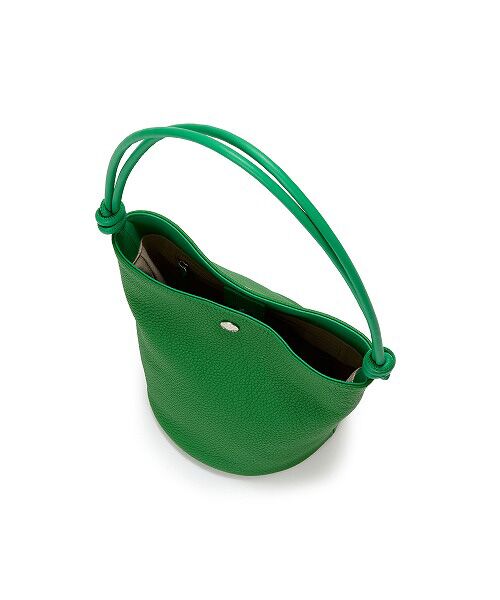 TOPKAPI / トプカピ ショルダーバッグ | 【Breath TOPKAPI】シュリンクレザー ノットハンドル 2way ショルダーバッグ | 詳細16