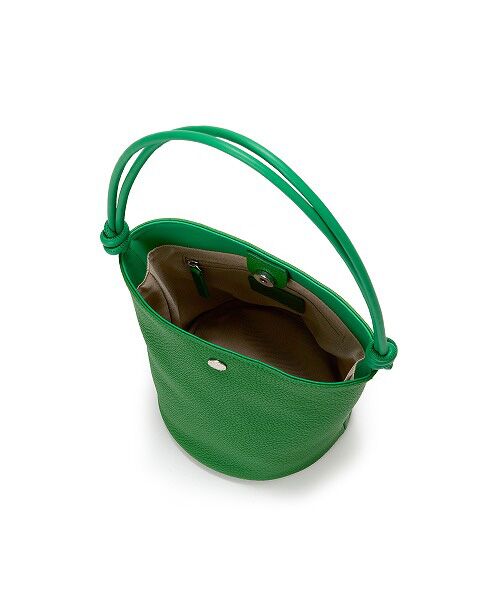 TOPKAPI / トプカピ ショルダーバッグ | 【Breath TOPKAPI】シュリンクレザー ノットハンドル 2way ショルダーバッグ | 詳細17