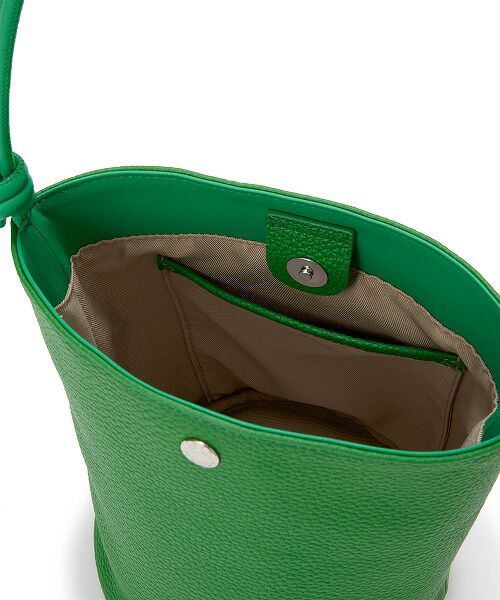 TOPKAPI / トプカピ ショルダーバッグ | 【Breath TOPKAPI】シュリンクレザー ノットハンドル 2way ショルダーバッグ | 詳細20