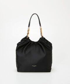 TOPKAPI / トプカピ トートバッグ | 【TREASURE TOPKAPI】コンビチェーン ギャザー ナイロン トートバッグ