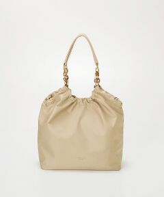 TOPKAPI / トプカピ トートバッグ | 【TREASURE TOPKAPI】コンビチェーン ギャザー ナイロン トートバッグ