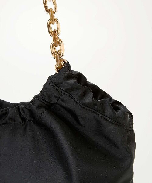 TOPKAPI / トプカピ トートバッグ | 【TREASURE TOPKAPI】コンビチェーン ギャザー ナイロン トートバッグ | 詳細1