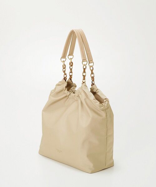 TOPKAPI / トプカピ トートバッグ | 【TREASURE TOPKAPI】コンビチェーン ギャザー ナイロン トートバッグ | 詳細2