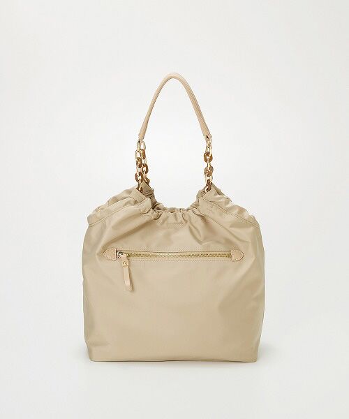 TOPKAPI / トプカピ トートバッグ | 【TREASURE TOPKAPI】コンビチェーン ギャザー ナイロン トートバッグ | 詳細3