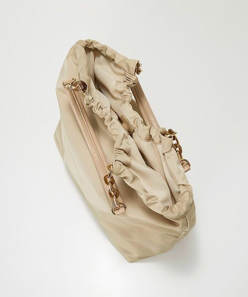 TOPKAPI / トプカピ トートバッグ | 【TREASURE TOPKAPI】コンビチェーン ギャザー ナイロン トートバッグ | 詳細7