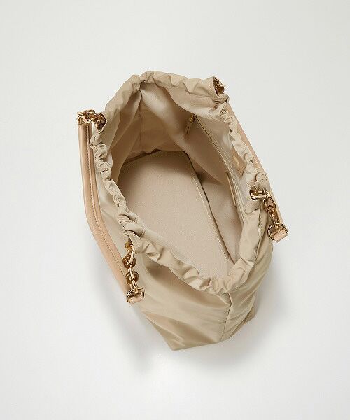 TOPKAPI / トプカピ トートバッグ | 【TREASURE TOPKAPI】コンビチェーン ギャザー ナイロン トートバッグ | 詳細8