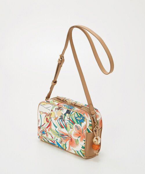 TOPKAPI / トプカピ ショルダーバッグ | 【TREASURE TOPKAPI】マイルドサテン スカーフ柄 ショルダーバッグ | 詳細5