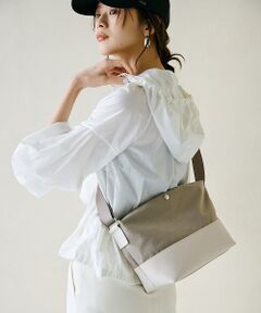 TOPKAPI / トプカピ ショルダーバッグ | 【Breath TOPKAPI】RIPPLE リプル リンクル ナイロン ミニ ショルダーバッグ