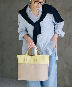 TOPKAPI / トプカピ トートバッグ | 【Breath TOPKAPI】Bright ブライト カラーブロック A4 トートバッグ