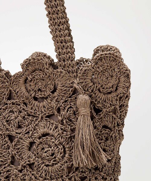 TOPKAPI / トプカピ トートバッグ | 【TREASURE TOPKAPI】フラワーモチーフ ペーパー トートバッグ | 詳細1