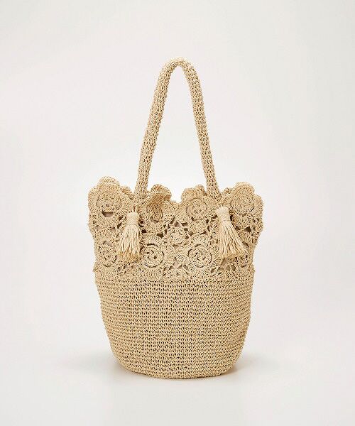 TOPKAPI / トプカピ トートバッグ | 【TREASURE TOPKAPI】フラワーモチーフ ペーパー トートバッグ | 詳細4