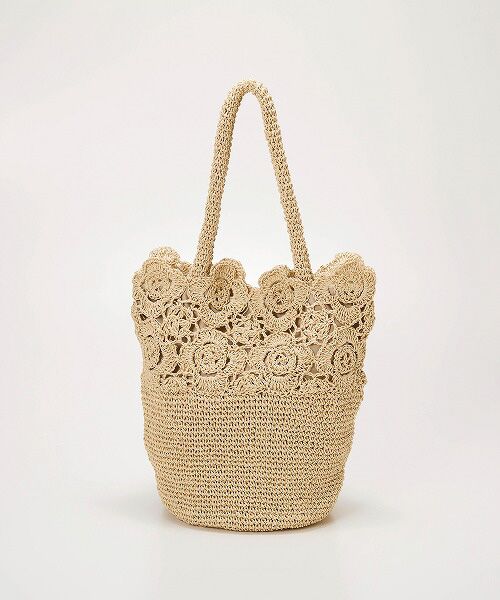 TOPKAPI / トプカピ トートバッグ | 【TREASURE TOPKAPI】フラワーモチーフ ペーパー トートバッグ | 詳細7