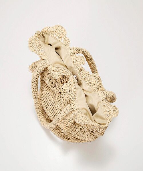 TOPKAPI / トプカピ トートバッグ | 【TREASURE TOPKAPI】フラワーモチーフ ペーパー トートバッグ | 詳細8