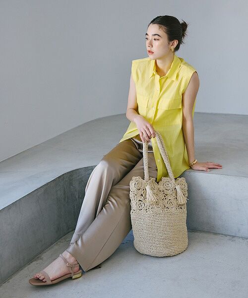 TOPKAPI / トプカピ トートバッグ | 【TREASURE TOPKAPI】フラワーモチーフ ペーパー トートバッグ | 詳細3