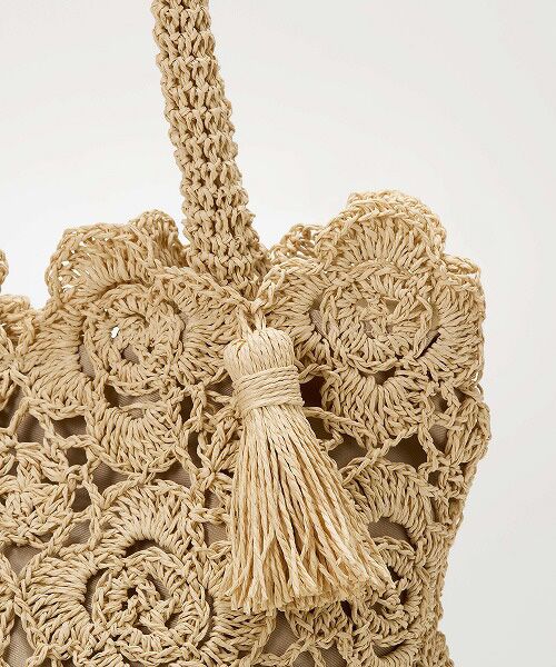 TOPKAPI / トプカピ トートバッグ | 【TREASURE TOPKAPI】フラワーモチーフ ペーパー トートバッグ | 詳細13