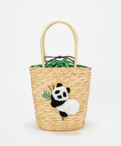 TOPKAPI / トプカピ かごバック | 【TREASURE TOPKAPI】アニマル カゴバッグ（ディープグリーン）