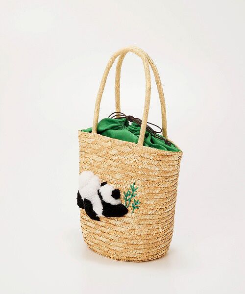 TOPKAPI / トプカピ かごバック | 【TREASURE TOPKAPI】 アニマル カゴバッグ【ハシビロコウ/ パンダ/ カバ】 | 詳細1