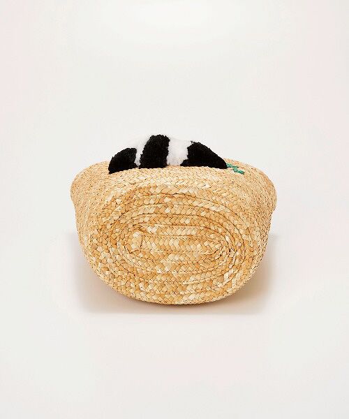 TOPKAPI / トプカピ かごバック | 【TREASURE TOPKAPI】 アニマル カゴバッグ【ハシビロコウ/ パンダ/ カバ】 | 詳細3