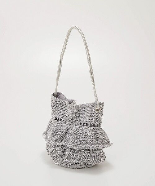 TOPKAPI / トプカピ ショルダーバッグ | 【TREASURE TOPKAPI】メタルコード フリル ショルダーバッグ | 詳細4