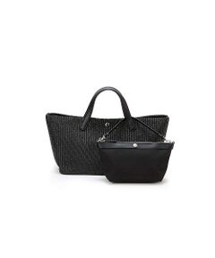 COACH スモール ストロートート ブラック COACH｜【公式】スモール ストロー トート(かごバッグ