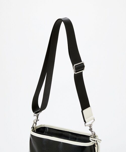 TOPKAPI / トプカピ ショルダーバッグ | 【TREASURE TOPKAPI】PVCコート キャンバス ショルダーバッグ / 撥水 | 詳細4