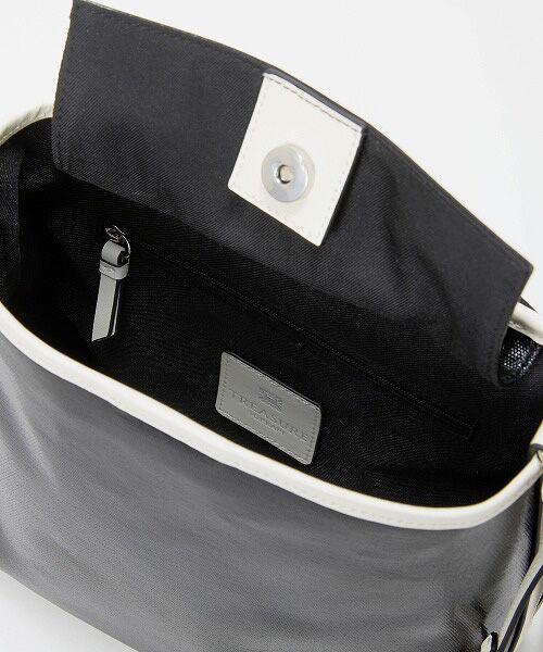 TOPKAPI / トプカピ ショルダーバッグ | 【TREASURE TOPKAPI】PVCコート キャンバス ショルダーバッグ / 撥水 | 詳細11