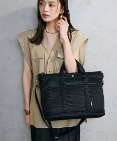 TOPKAPI / トプカピ トートバッグ | 【Breath TOPKAPI】ポリメッシュ ショルダー付き A4 トートバッグ