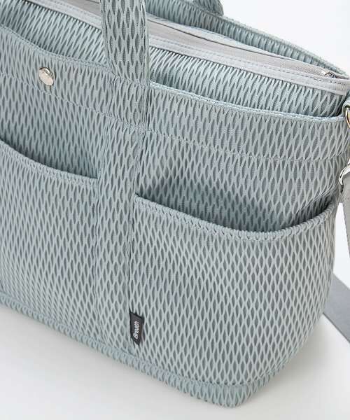 TOPKAPI / トプカピ トートバッグ | 【Breath TOPKAPI】ポリメッシュ ショルダー付き A4 トートバッグ | 詳細14