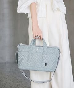 TOPKAPI / トプカピ トートバッグ | 【Breath TOPKAPI】ポリメッシュ ショルダー付き トートバッグ